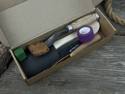 Spoon Carving Kit - Complete Starter Whittling Kit for Beginners Adults, Teens, and Kids - 5