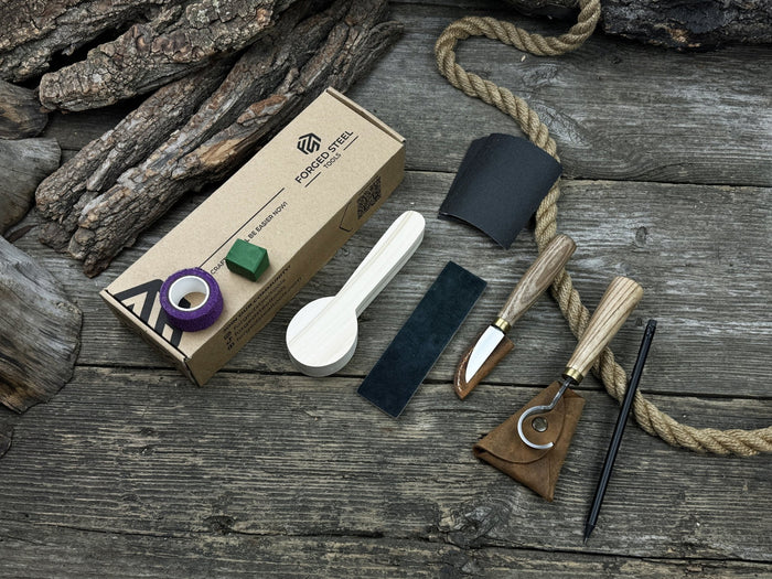 Spoon Carving Kit – Craft Your First Spoon with This All-Inclusive ...