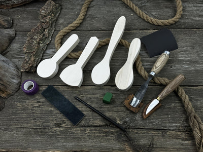 Spoon Carving Kit – DIY Wood Carving Set with Tools & Spoon Blanks for Starters - 3