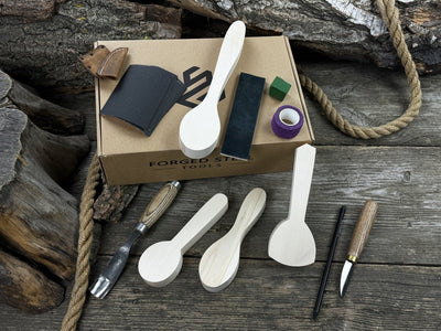 Spoon Carving Kit – DIY Wood Carving Set with Tools & Spoon Blanks for Starters - 5