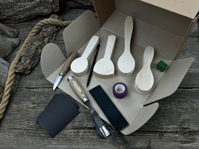 Spoon Carving Kit – DIY Wood Carving Set with Tools & Spoon Blanks for Starters - 8