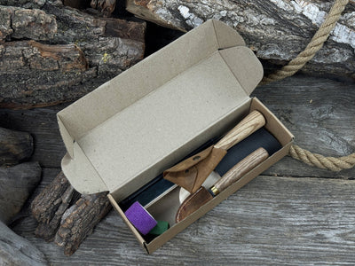 Spoon Carving Kit – Full Carving Set with Safety Tape & Polishing Tools - 2