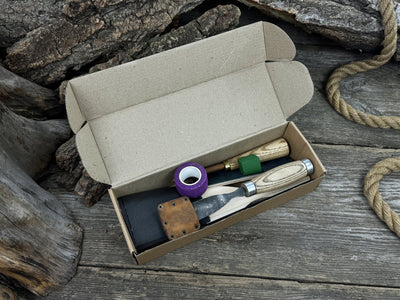 Spoon Carving Kit – Whittling Kit for Beginners with Sharpened Tools & Practice Wood - 4