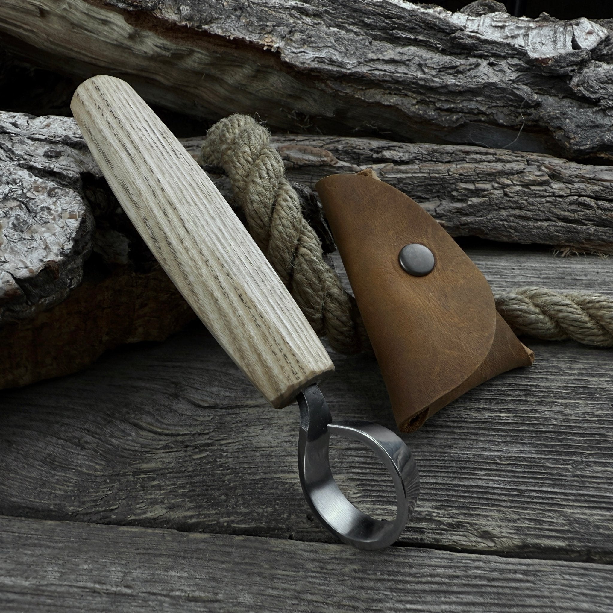 Spoon Carving Scorp Knife, ⌀3 cm (1.18 inches) - 1