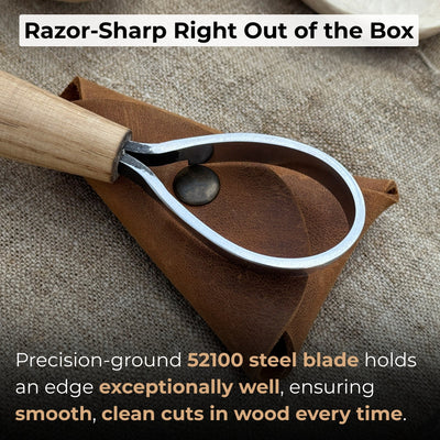 Spoon Carving Scorp Knife, ⌀3.5 cm (1.4 inches) - 2