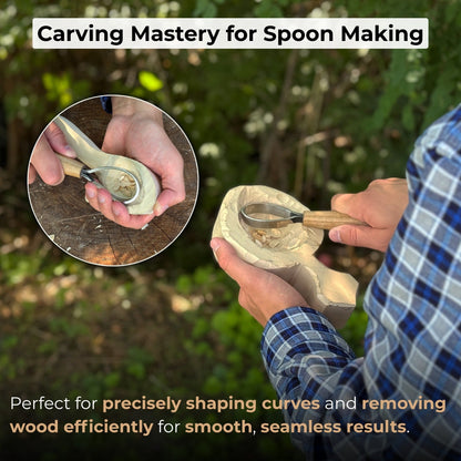 Spoon Carving Scorp Knife, ⌀3.5 cm (1.4 inches) - 7