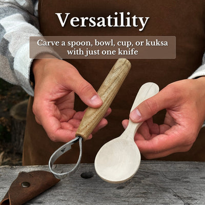 Spoon Carving Scorp Knife, ⌀3.5 cm (1.4 inches) - 10