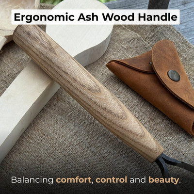 Spoon Carving Scorp Knife, ⌀3.5 cm (1.4 inches) - 3