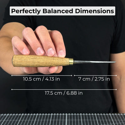 Straight Carving Gouge – 12 mm (0.47 inches) - 5