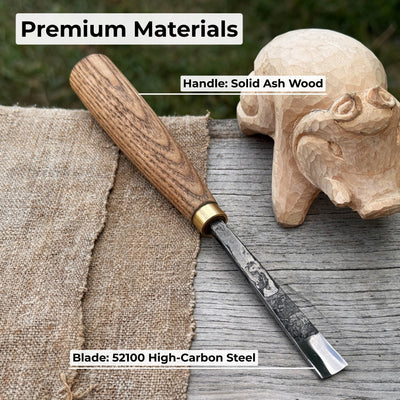 Straight Carving Gouge – 12 mm (0.47 inches) - 6