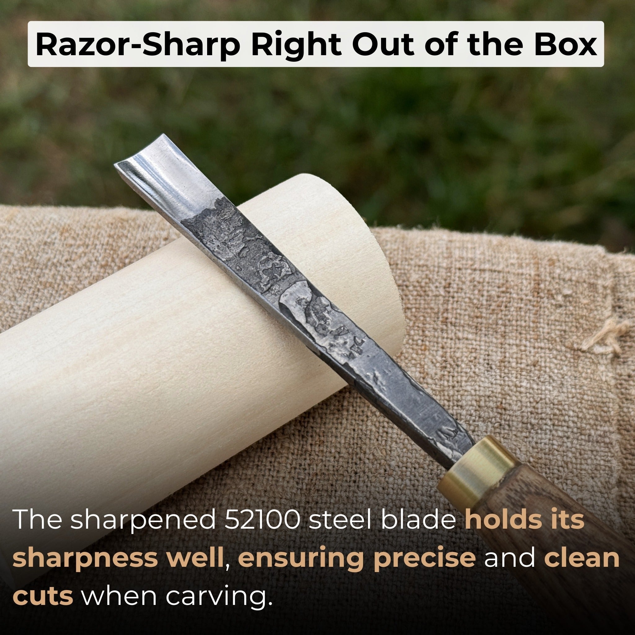 Straight Carving Gouge – 12 mm (0.47 inches) - 2