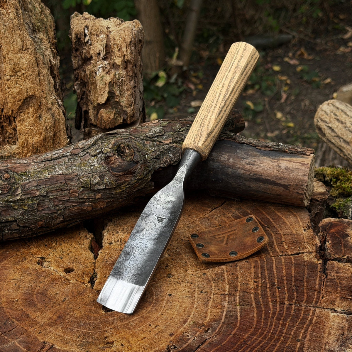 Straight Carving Gouge, 20 - 40 mm (0.8 - 1.6 inches) - 1