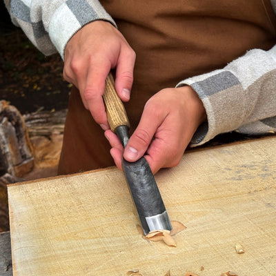 Straight Carving Gouge, 20 - 40 mm (0.8 - 1.6 inches) - 6