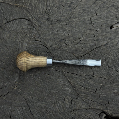 Straight Carving Gouge with Palm Handle – 12 mm (0.47 inches) - 7
