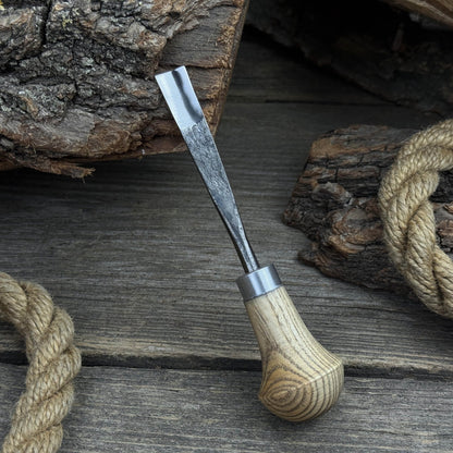 Straight Carving Gouge with Palm Handle – 12 mm (0.47 inches) - 4