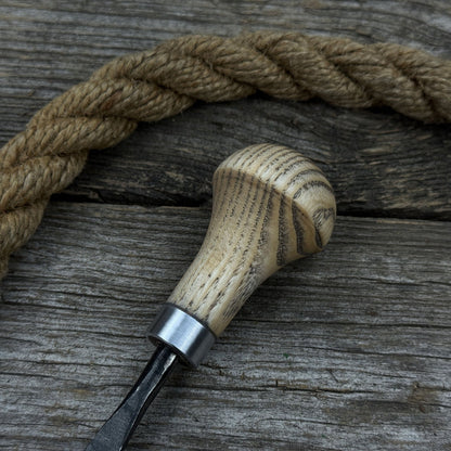 Straight Carving Gouge with Palm Handle, 5 - 12 mm (0.20 - 0.47 inches) - 5