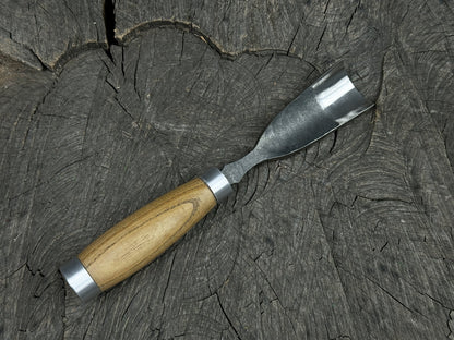 Straight Gouge (Rounded Chisel), 10 - 45 mm (0.4 - 1.8 inches) - 1