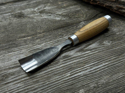 Straight Gouge (Rounded Chisel), 10 - 45 mm (0.4 - 1.8 inches) - 5