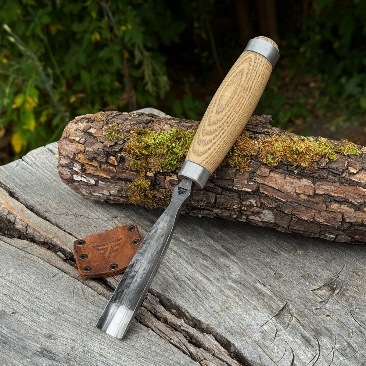 Straight Gouge (Rounded Chisel), 10 - 45 mm (0.4 - 1.8 inches) - 1