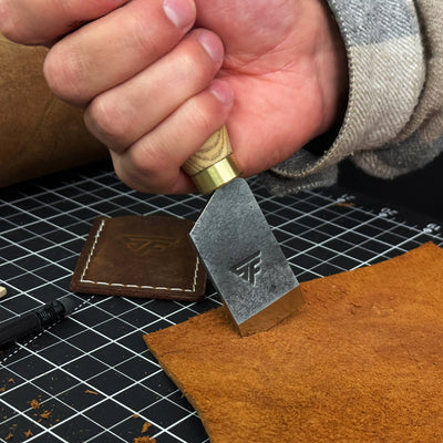 Straight Leather Skiving Knife, 3 cm (1.18 inches) - 5