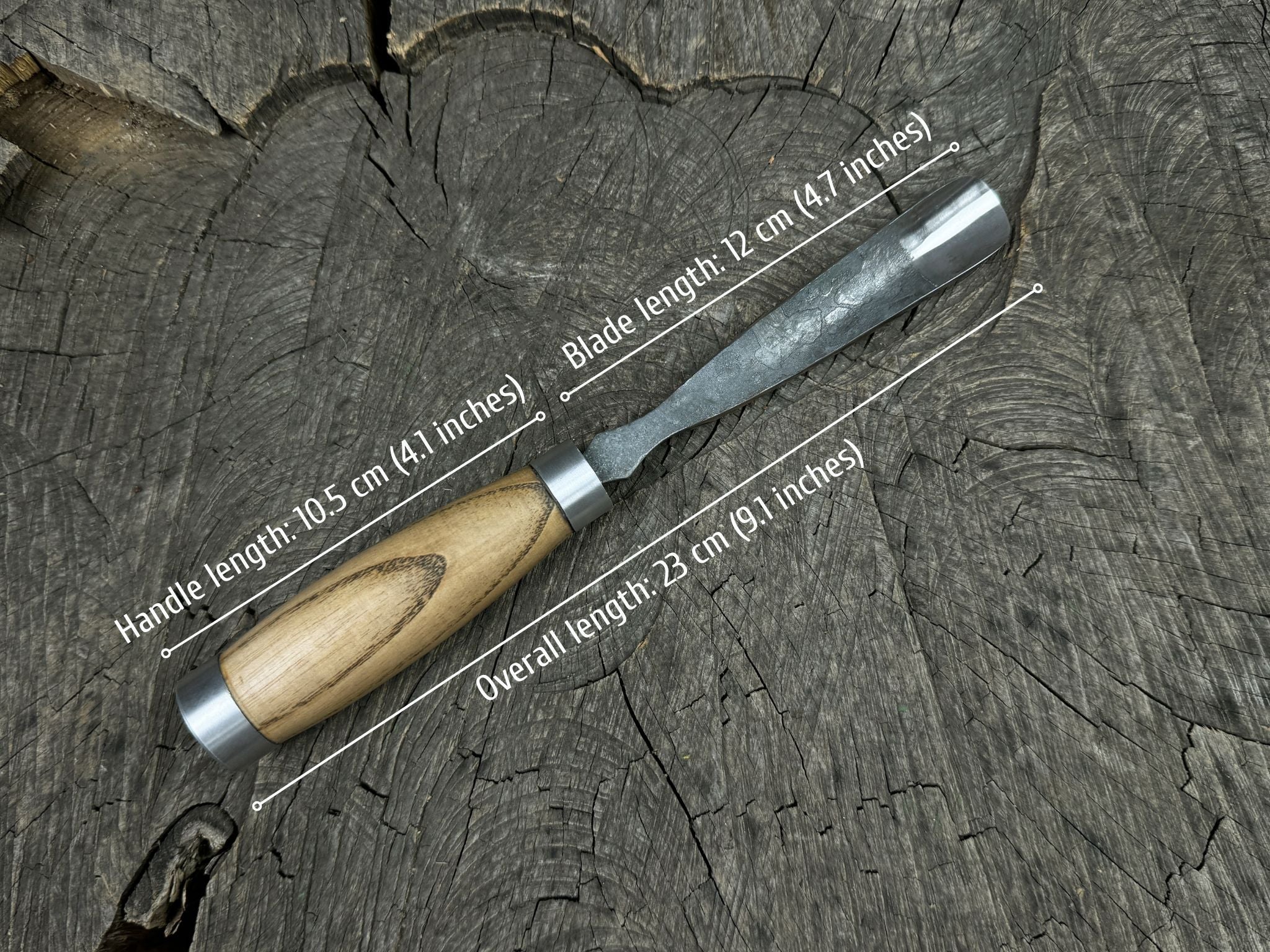 Straight Rounded Chisel, 10 - 45 mm (0.4 - 1.8 inches) - 6