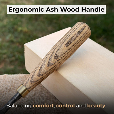 Straight Wood Carving Gouge, 5 - 12 mm (0.20 - 0.47 inches) - 3