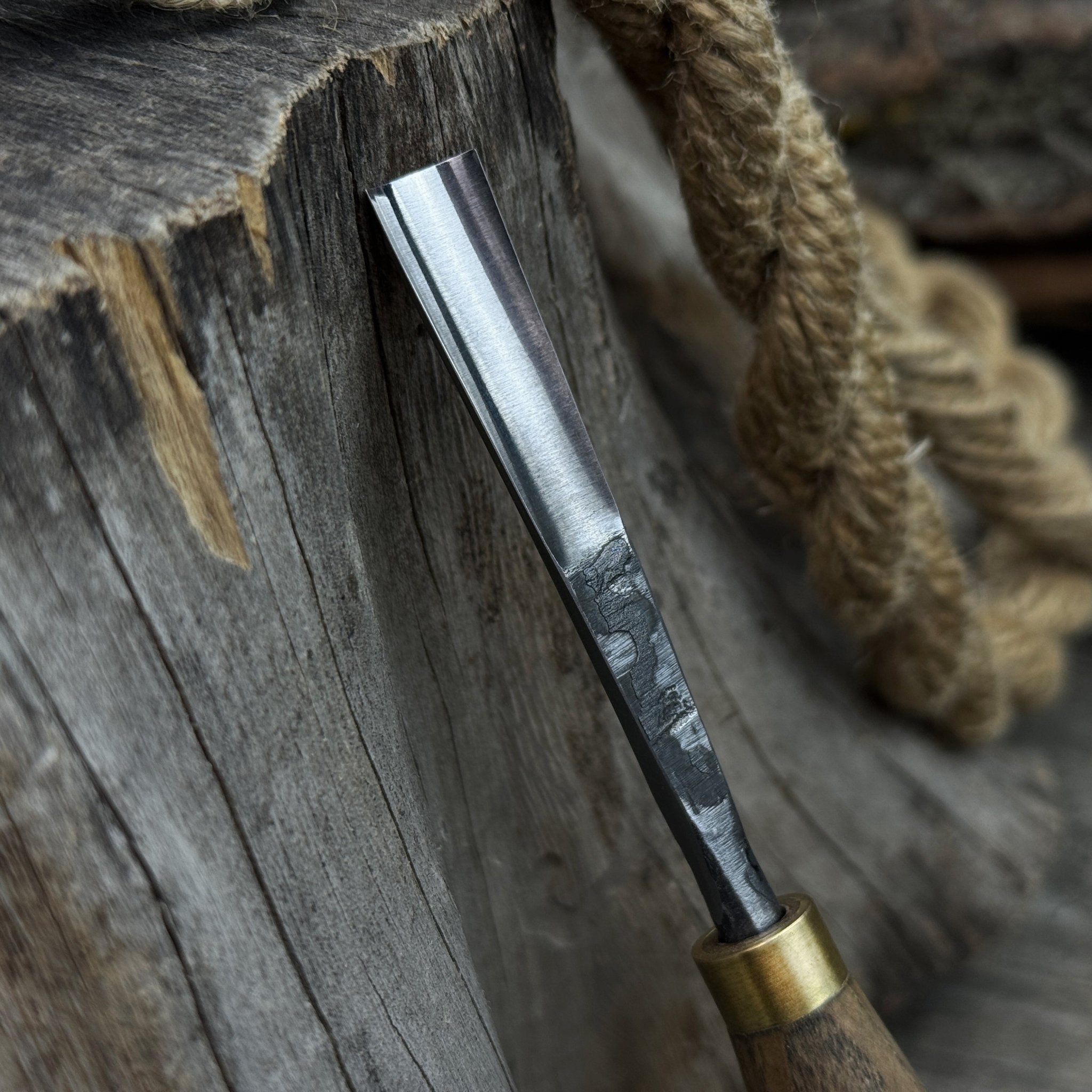 Straight Wood Carving Gouge, 5 - 12 mm (0.20 - 0.47 inches) - 7