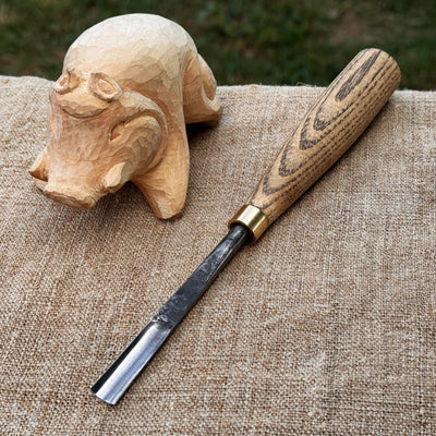 Straight Wood Carving Gouge, 5 - 12 mm (0.20 - 0.47 inches) - 1