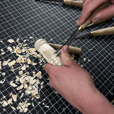 Thor Wooden Figurine – 14 cm (5.7 inches) Hand - Carved Norse God of Thunder and Strength - 7