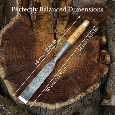 Timber Framing Sliсk Chisel, 38-76 mm / 1 1/2-3 in - 3