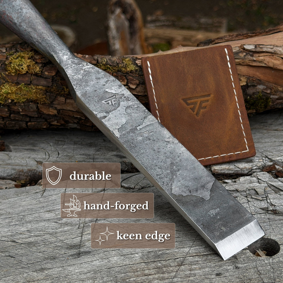 Timber Framing Sliсk Chisel, 38-76 mm / 1 1/2-3 in - 2