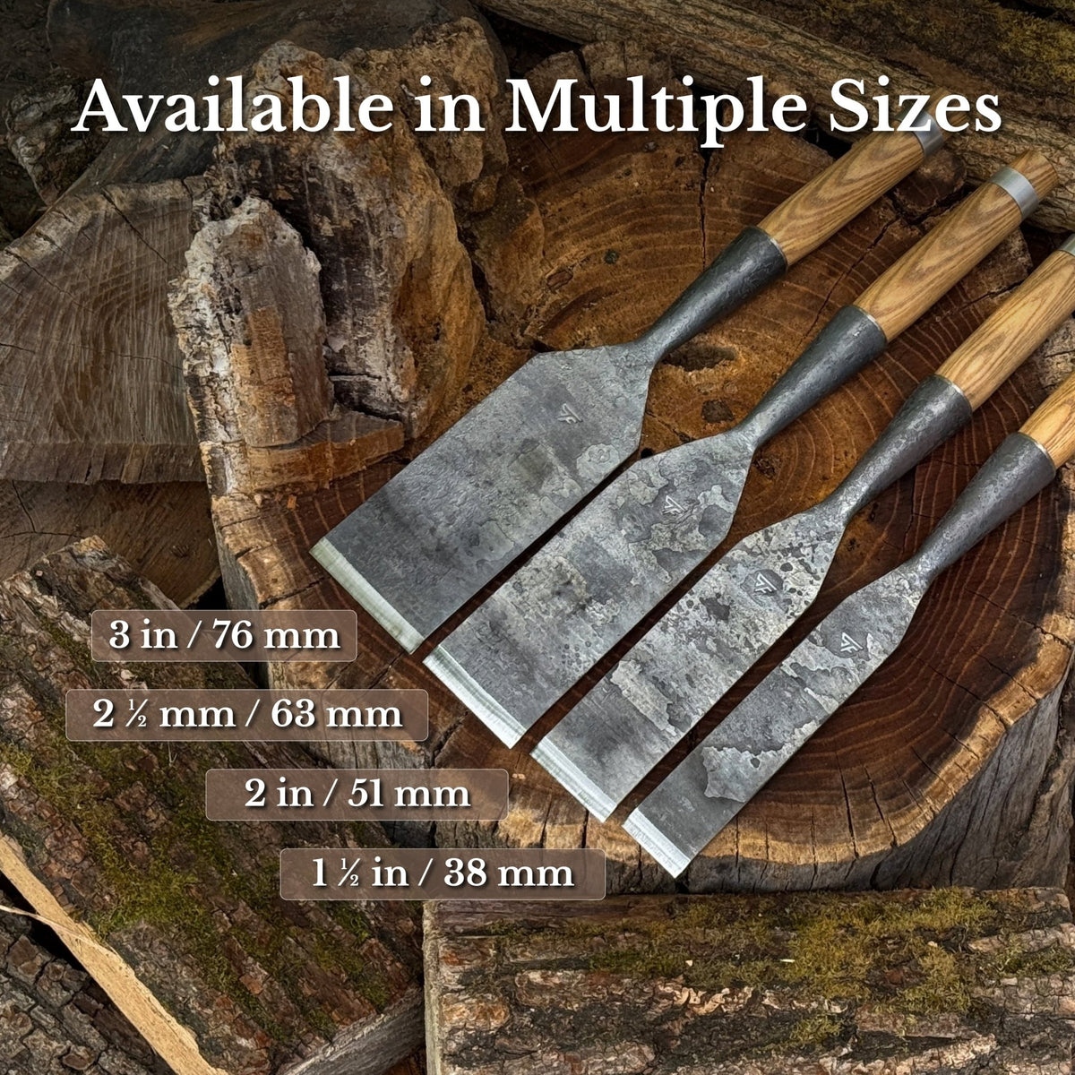 Timber Framing Sliсk Chisel, 38-76 mm / 1 1/2-3 in - 10