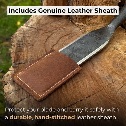 Timber Slick Chisel for Woodworking – 20 to 100 mm (0.8–3.9 Inches) - 4