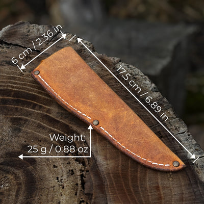 Universal Leather Knife Sheath For Fixed Knife - 2