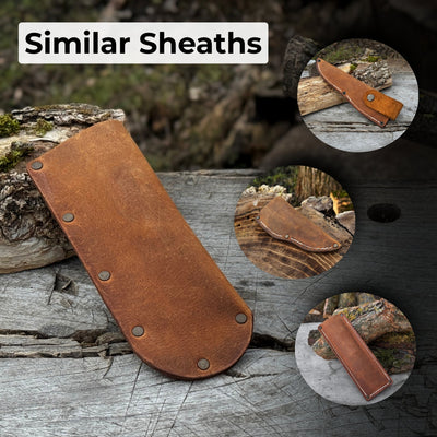 Universal Leather Sheath for Knives - 6