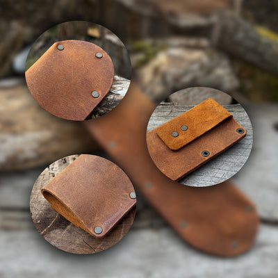 Universal Leather Sheath for Knives - 7