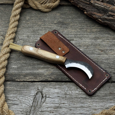 Universal Leather Sheath for Small Knives - 4