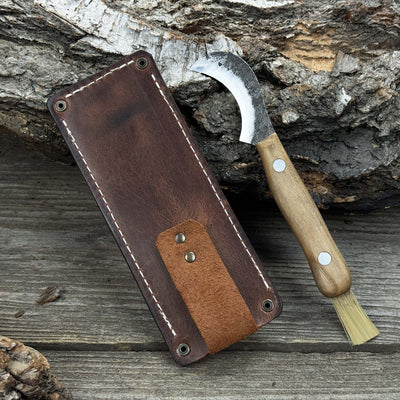 Universal Leather Sheath for Small Knives - 3