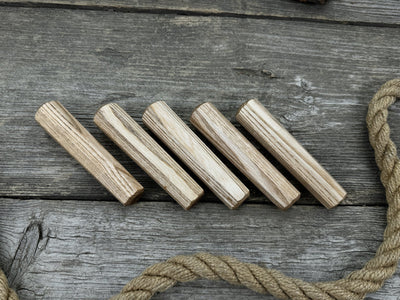 Universal Wooden Handles (Set of 5), 12.5 cm (4.92 in) - 6