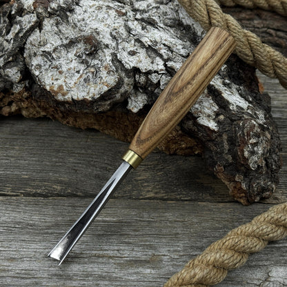 V - Parting Chisel 60 Degree, Blade 8 mm (0.31 inches) - 8