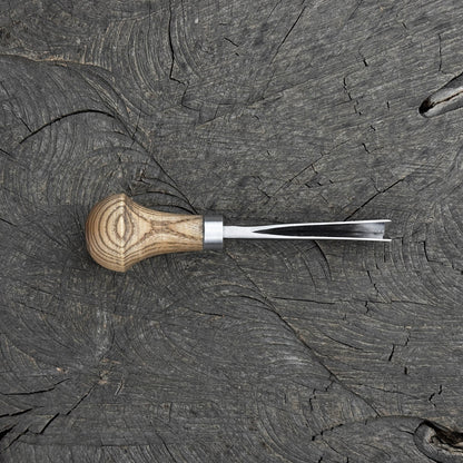 V - Parting Chisel 60 Degree with Palm Handle, 8 mm (0.31 inches) - 2