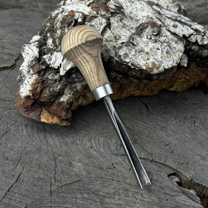V - Parting Chisel 60 Degree with Palm Handle, 8 mm (0.31 inches) - 3
