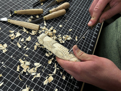 Vidar Figurine – 14 cm (5.7 inches) Hand - Carved Wooden Statue of the Norse God of Vengeance - 7