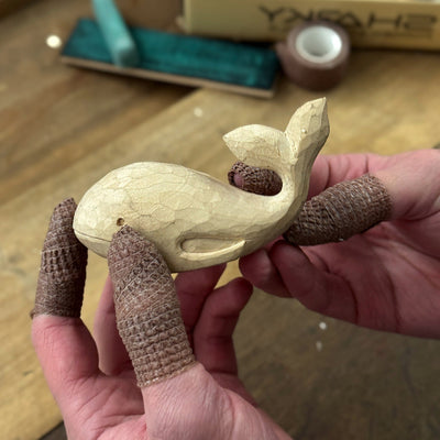 Whale Carving Kit - Complete Starter Whittling Kit for Beginners, Adults, Teens, and Kids - 7