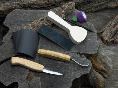 Whittle Your First Spoon – Beginner - Friendly Wood Carving Kit - 3