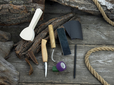 Whittle Your First Spoon – Beginner - Friendly Wood Carving Kit - 4