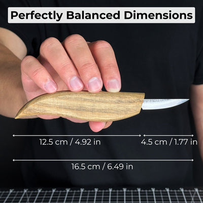 Whittling Knife for Wood Carving, 4.5 cm (1.77 inches) - 5