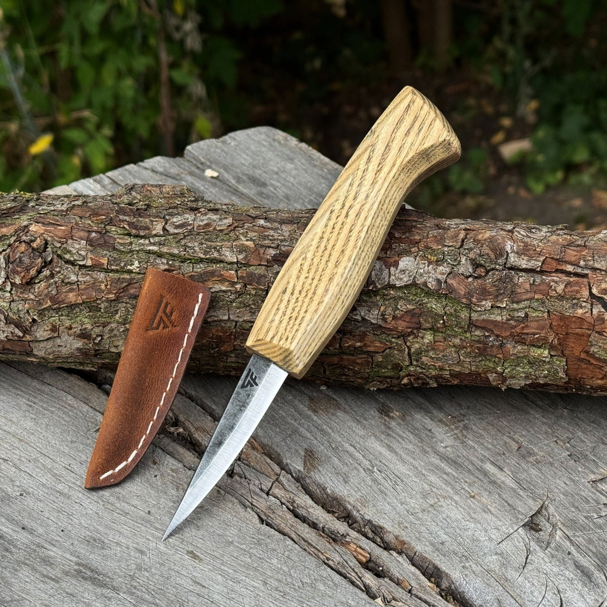 Whittling Sloyd Knife with Octagonal Handle, 7.5 cm / 2.95 in - 1