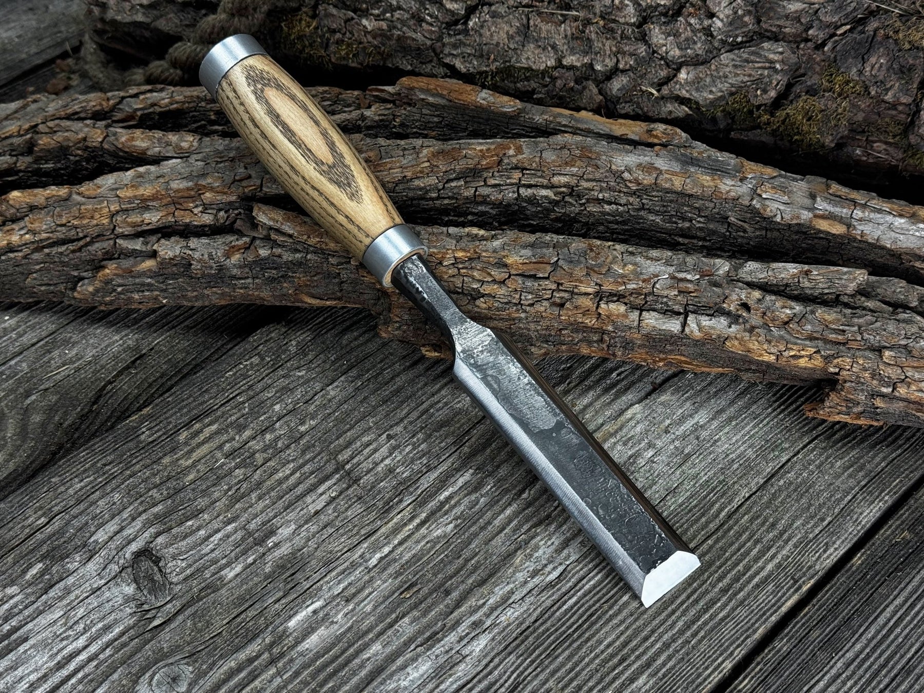 Wood Carving Chisel, 10 - 50 mm (0.39 - 1.97 inches) - Sharky Forged ...