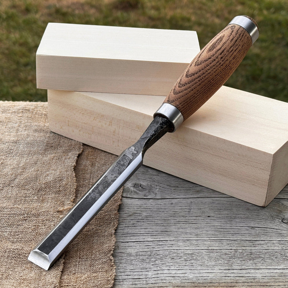 Wood Carving Chisel, 10 - 50 mm (0.39 - 1.97 inches) - Sharky Forged ...